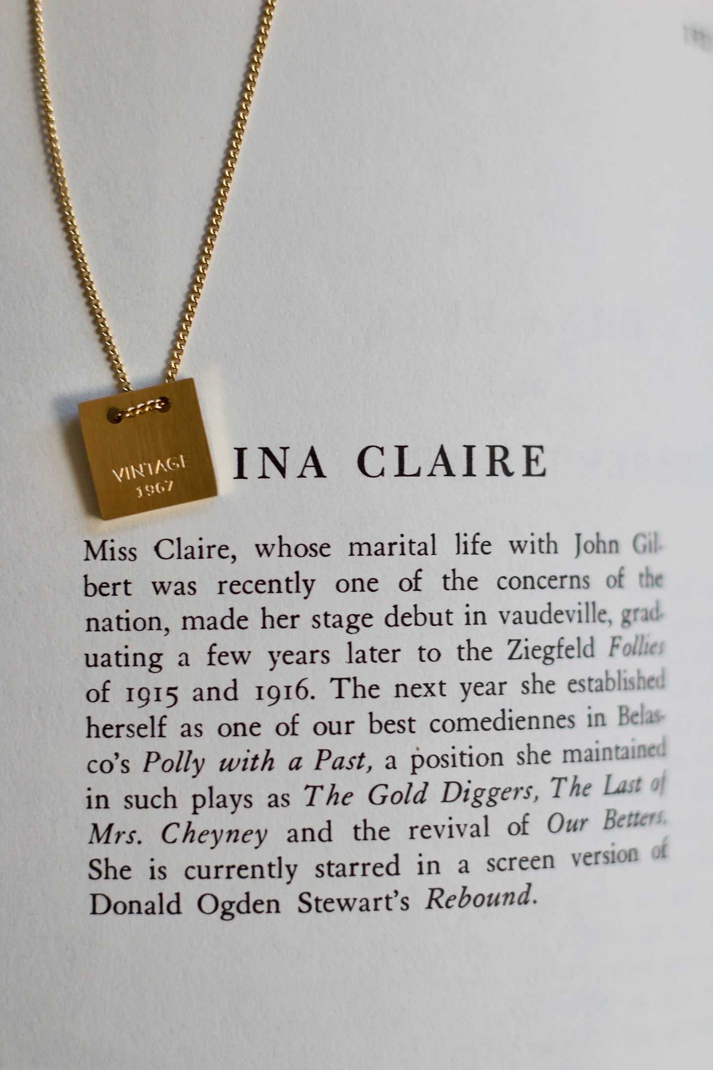 INA CLAIRE